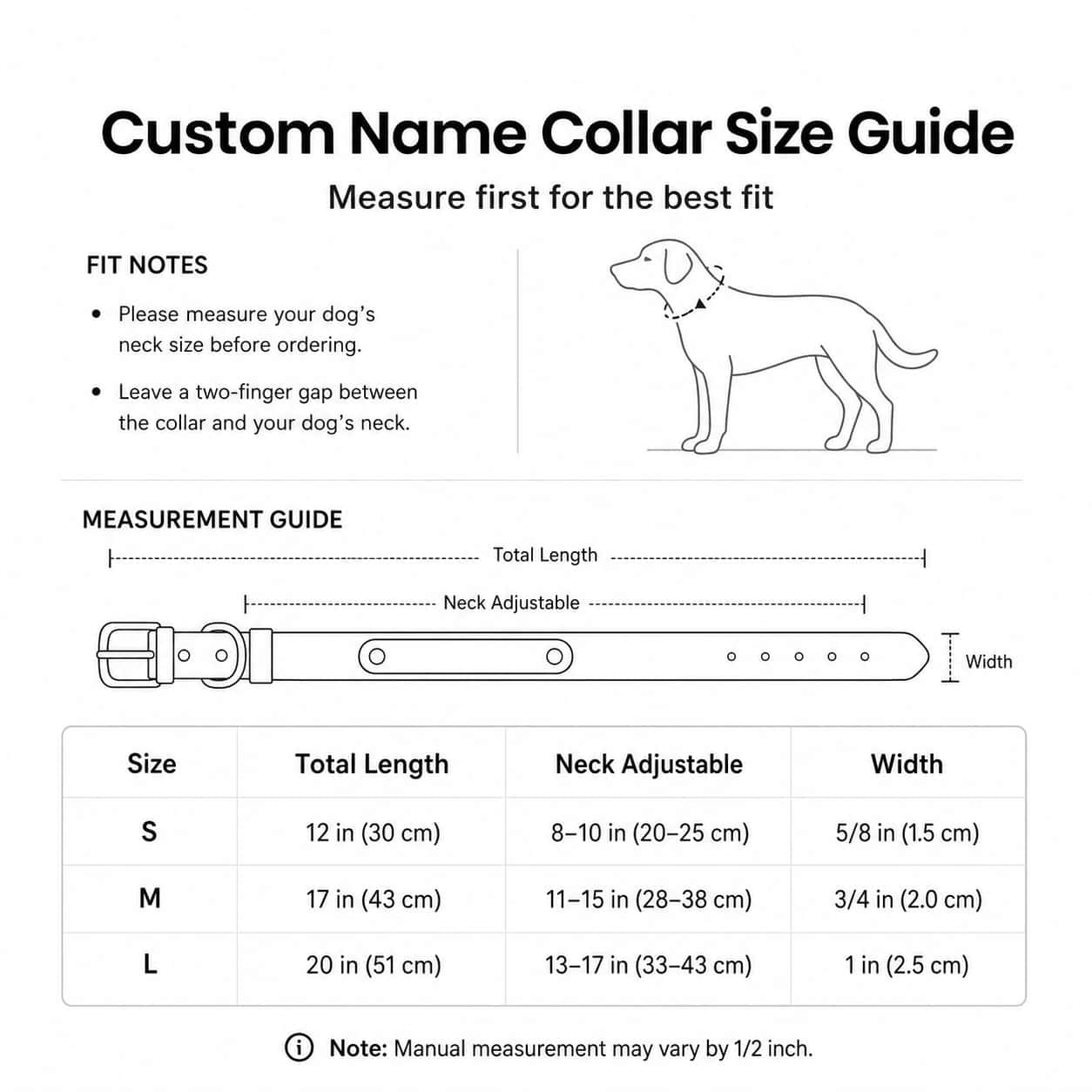 The Custom Name Collar