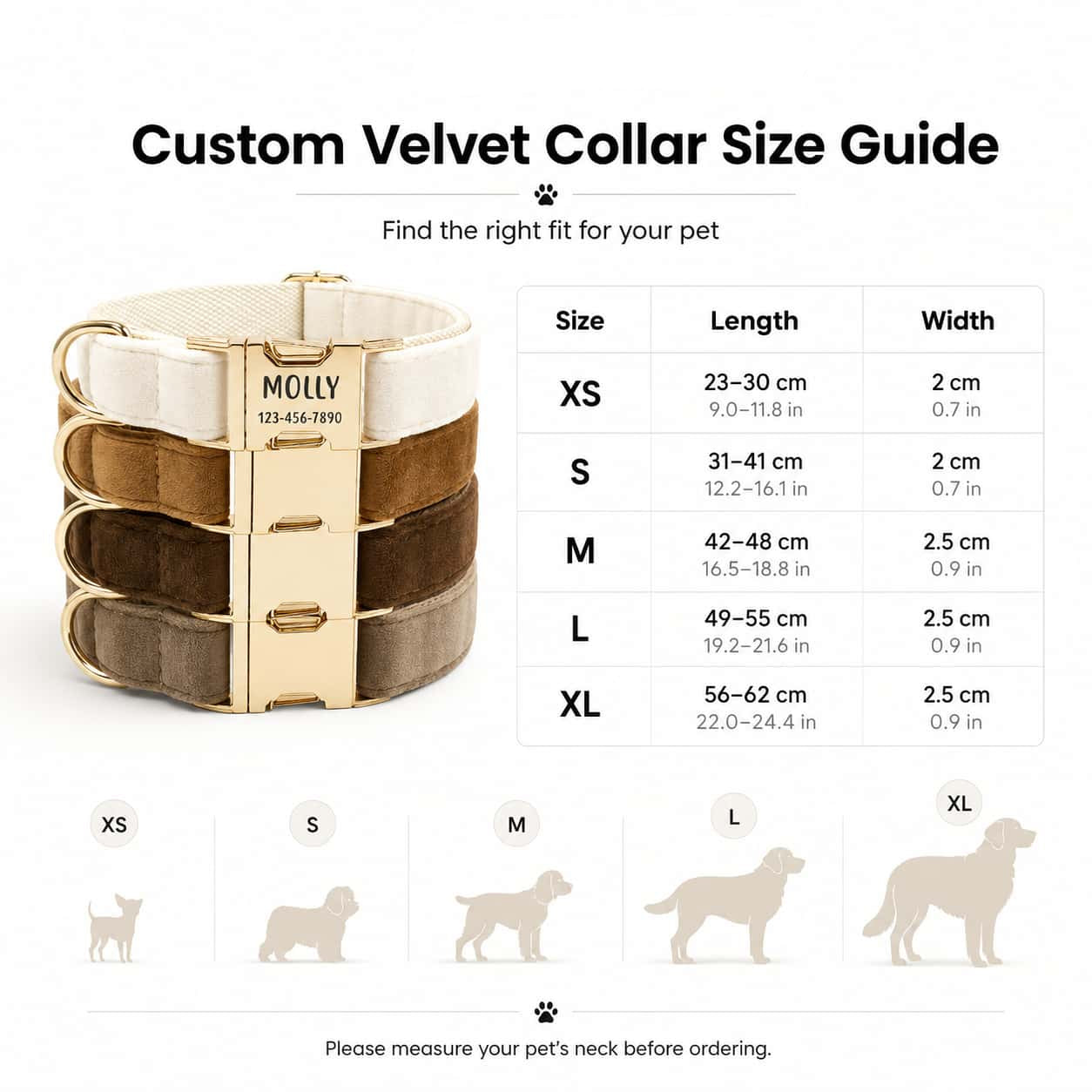 The Custom Velvet ID Collar
