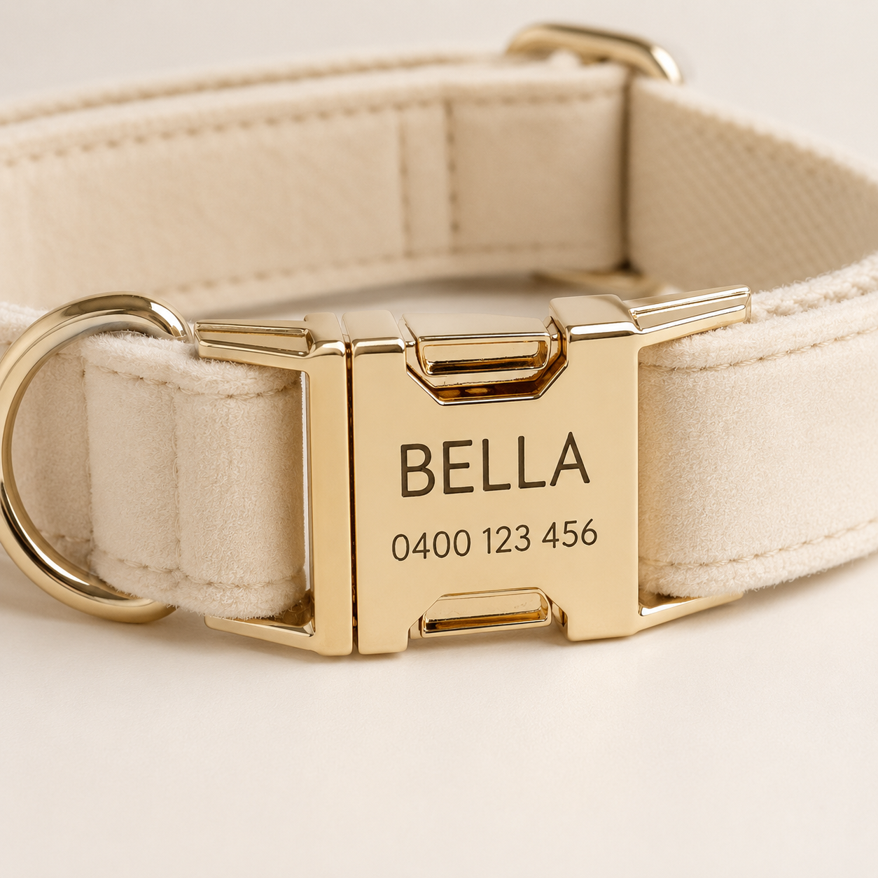 The Custom Velvet ID Collar
