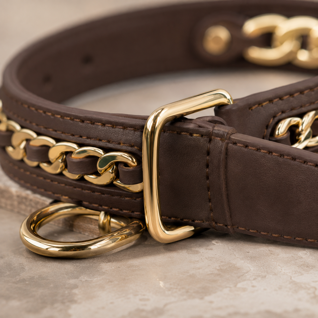 The Custom Leather ID Collar