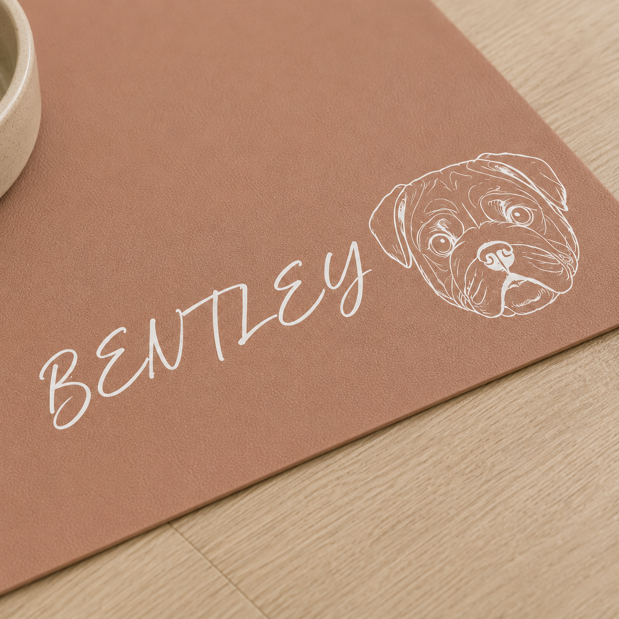 The Custom Name Feeding Mat