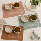 The Custom Name Feeding Mat