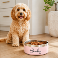 The Custom Name Stainless Bowl