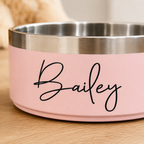 The Custom Name Stainless Bowl