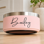 The Custom Name Stainless Bowl