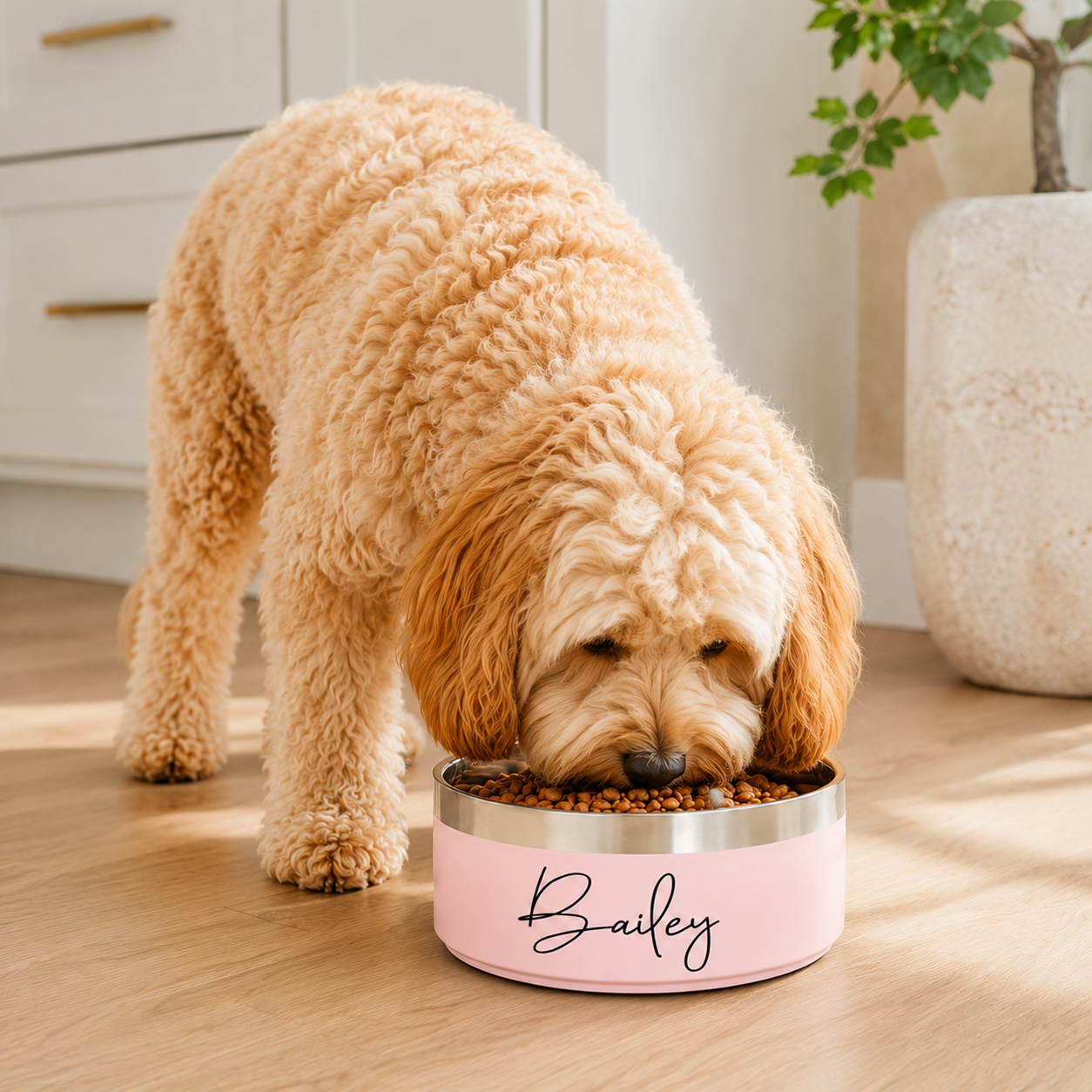The Custom Name Stainless Bowl