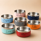 The Custom Name Stainless Bowl
