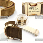 The Custom Velvet ID Collar