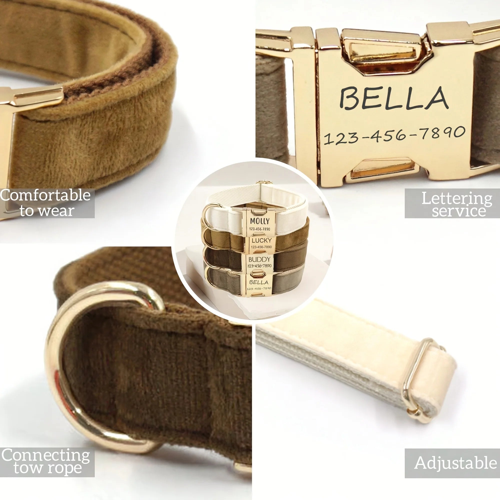 The Custom Velvet ID Collar