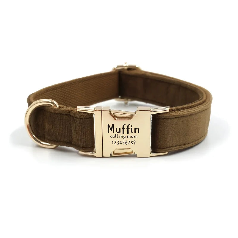 The Custom Velvet ID Collar