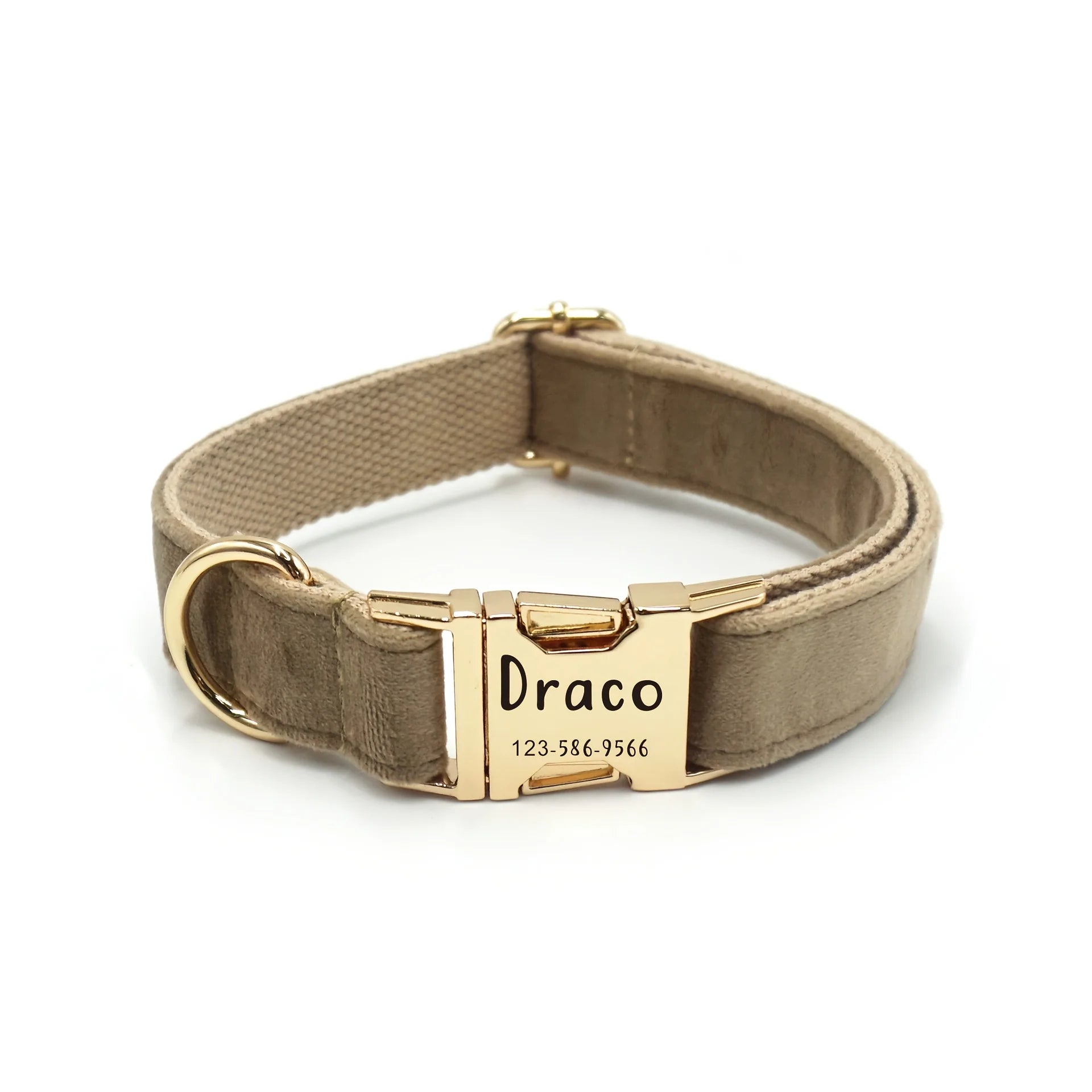 The Custom Velvet ID Collar